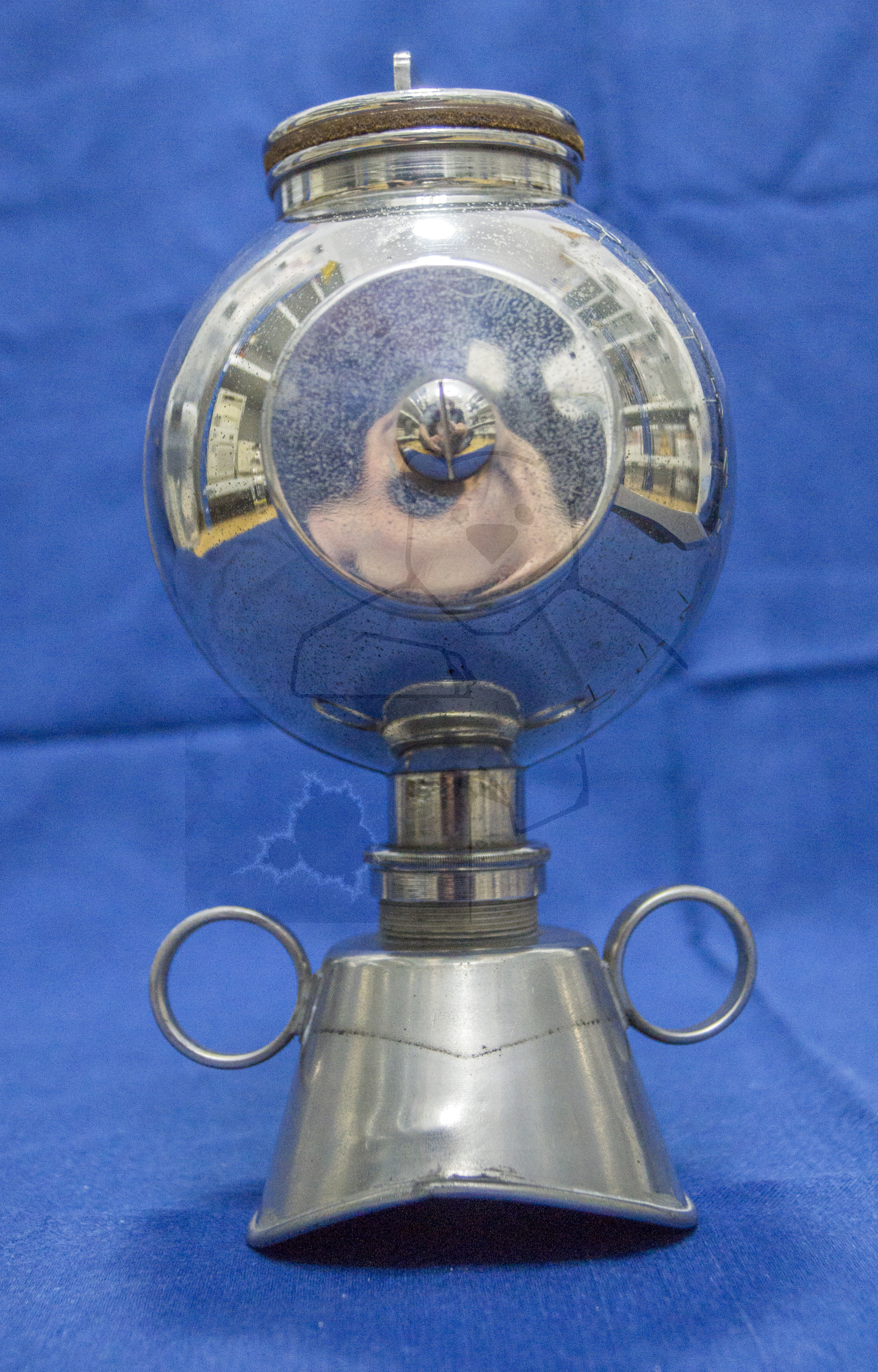 Äthermaske mit verstellbarer Dosierung, ca. 1907, Ansicht von hinten